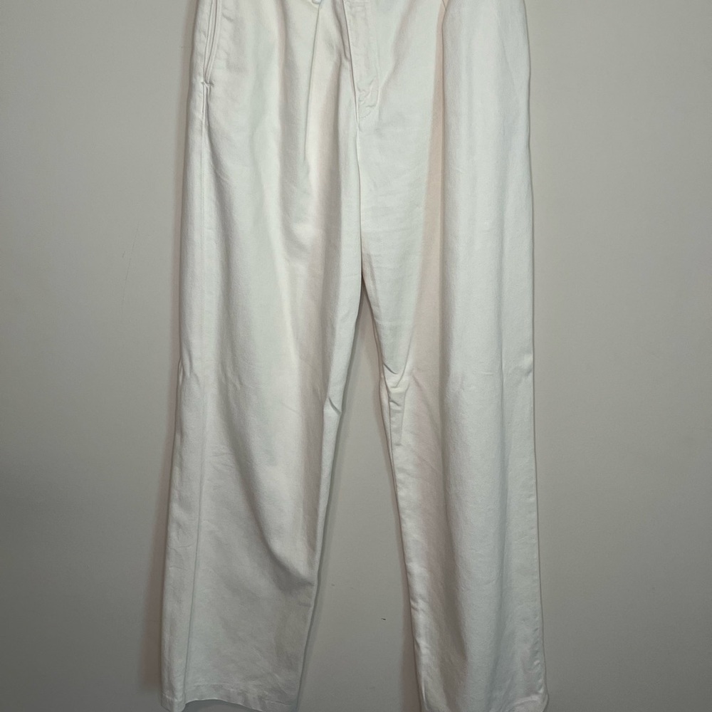 Zara Asymmetrical High Waisted Jeans Size 8 - Picture 8 of 16